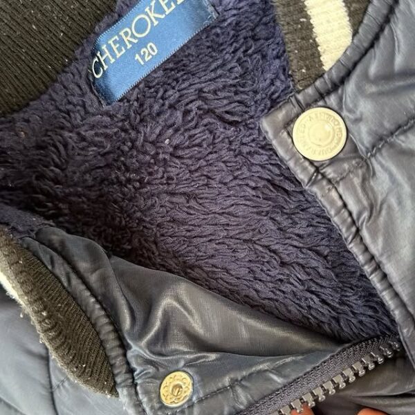 Cherokee Boys Navy Puffer Jacket - Image 3