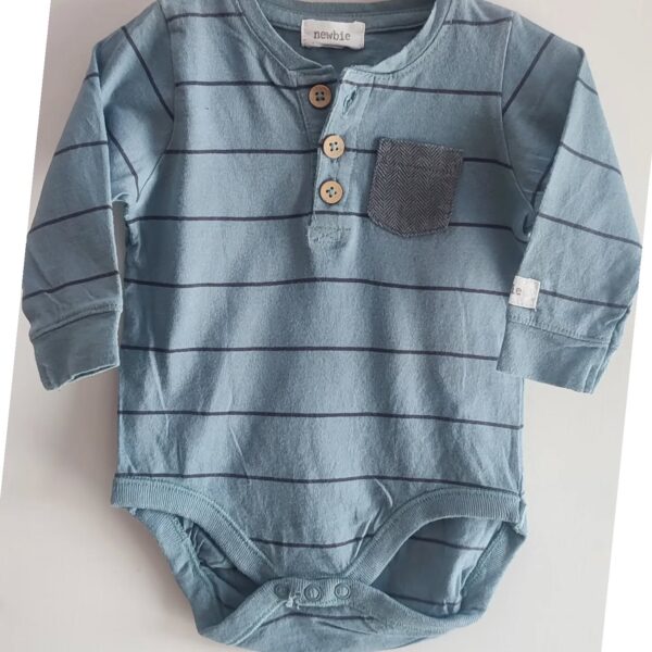 Newbie Navy Bodysuit