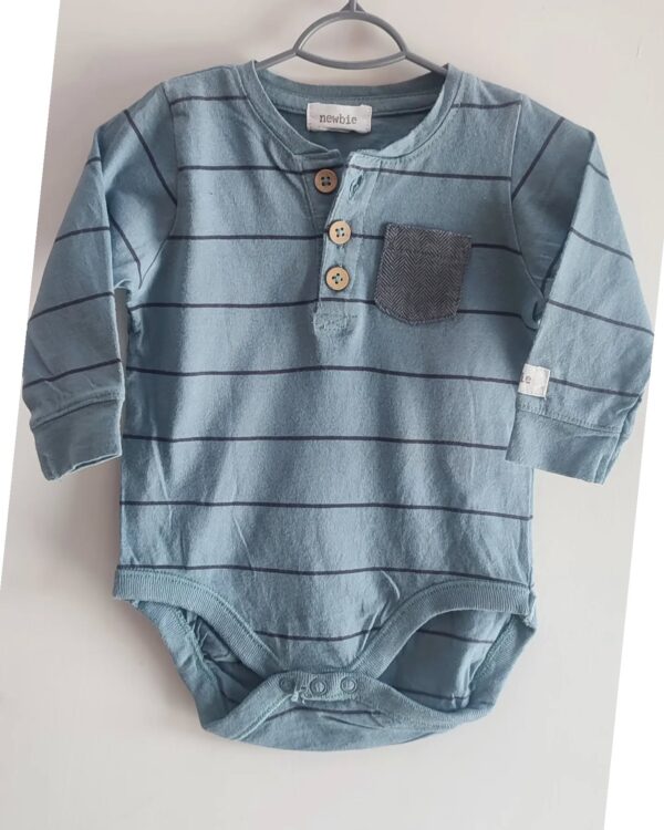 Newbie Navy Bodysuit