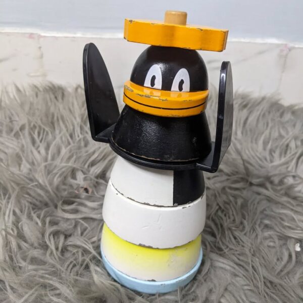 Wooden Penguin Stacker