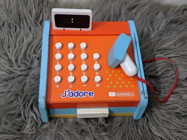 Wooden Play Cash Register