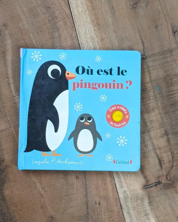 French Lift-the-Flap Felt Book