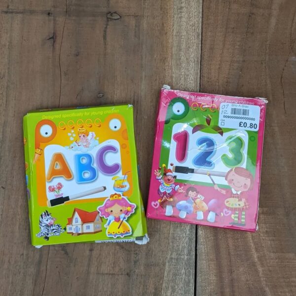 Reusable Alphabet & Counting Flash Cards