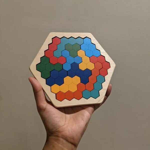 Wooden Hexagon Puzzle