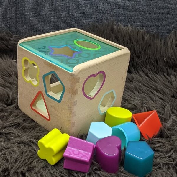 Wooden Shape Sorter Toy