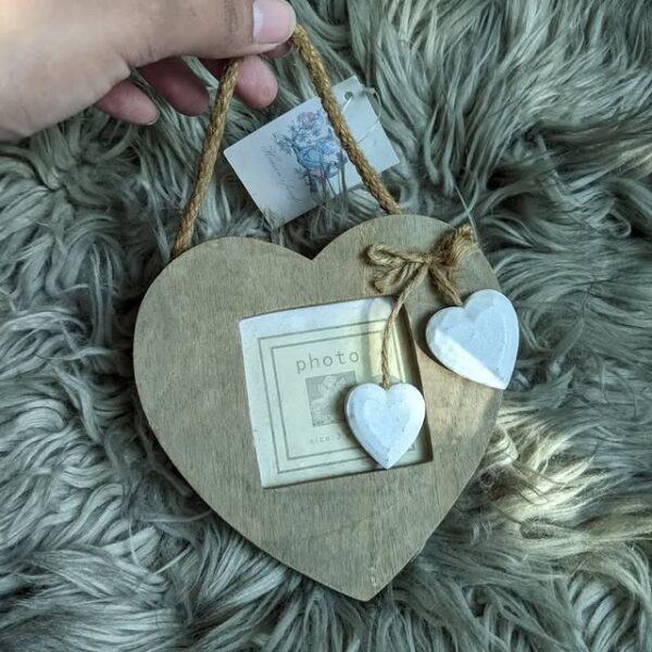 Heart frame hanging