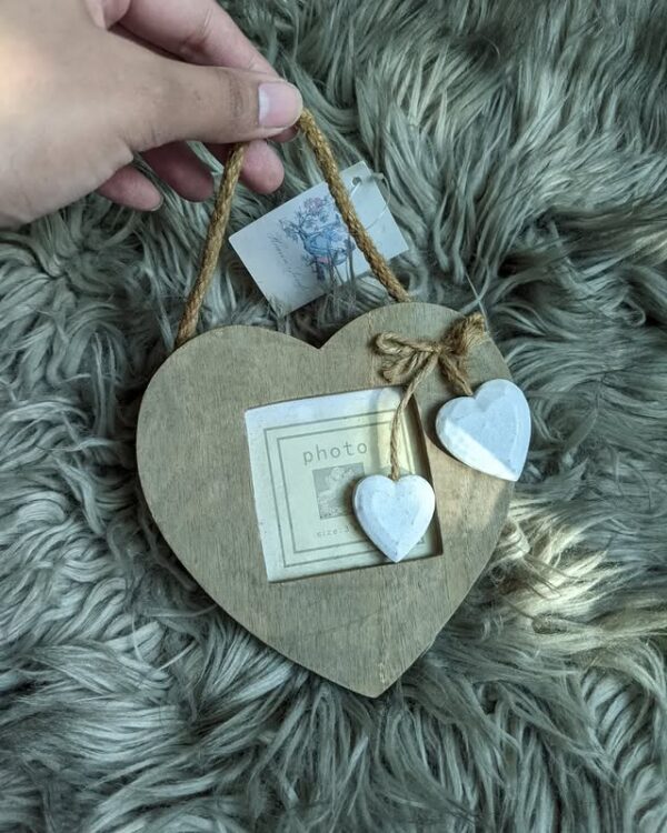 Heart frame hanging
