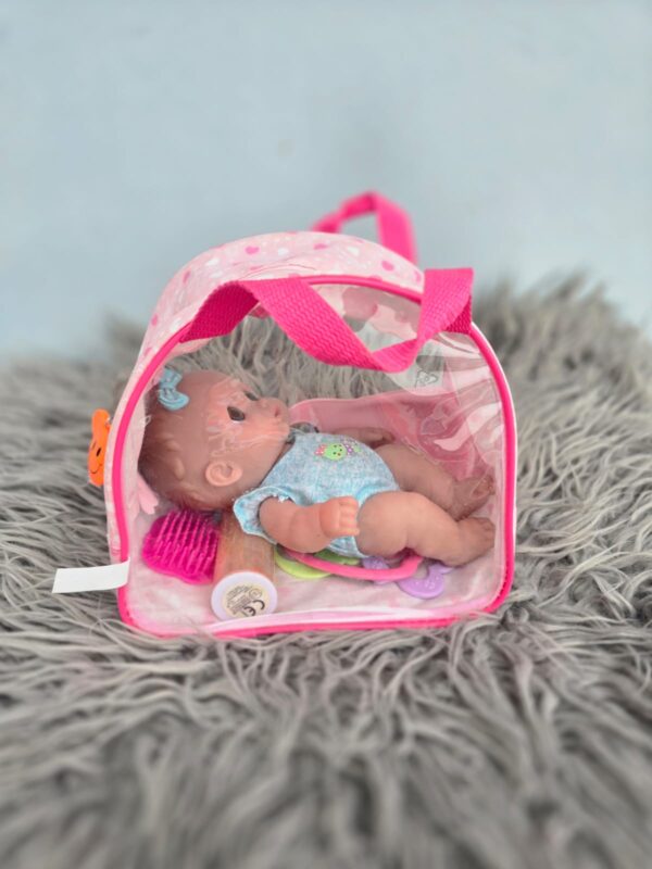 Baby doll with goodies bag