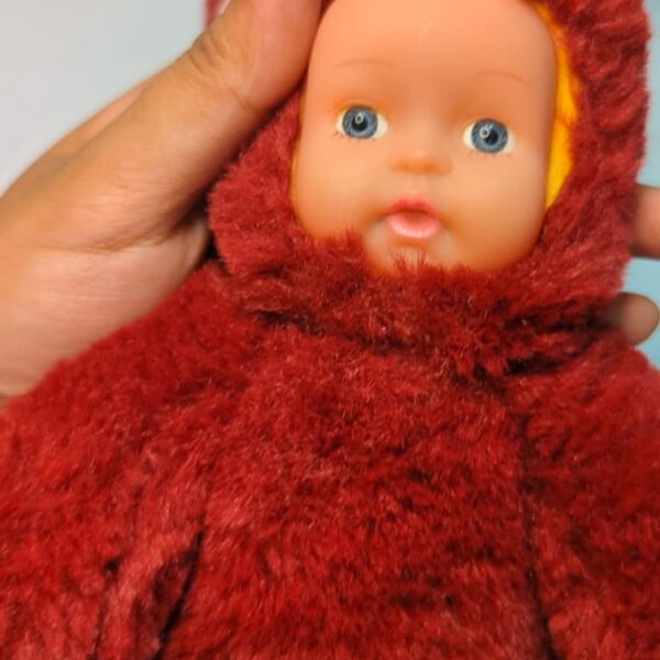 Fluffy baby doll