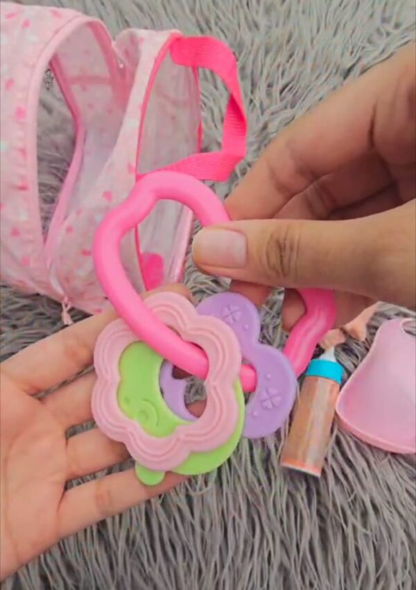 Baby doll with goodies bag - Image 6