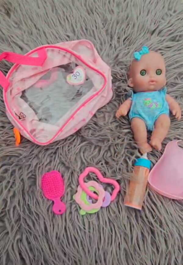 Baby doll with goodies bag - Image 8
