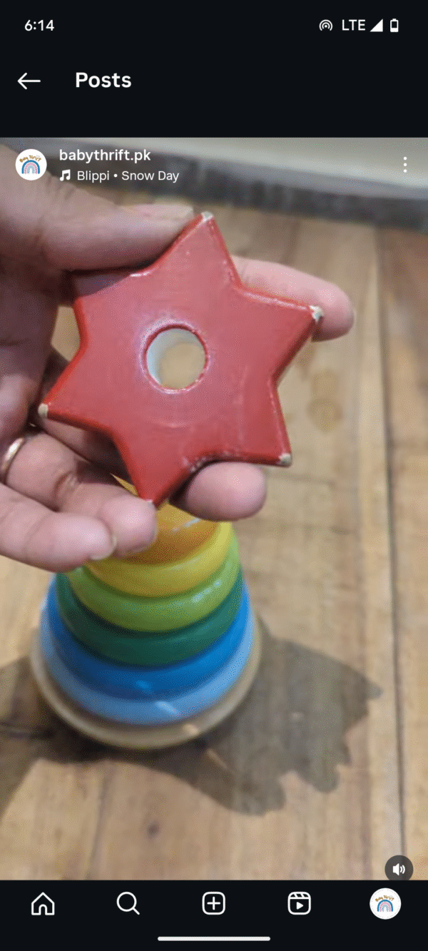 Rainbow ring stacker - Image 2