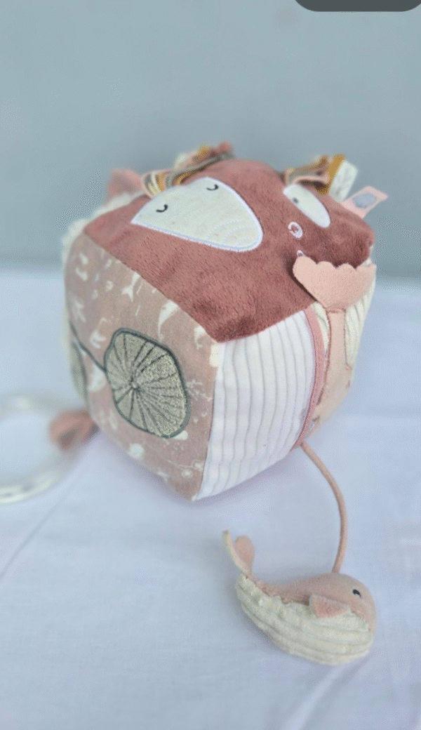 Baby girl cube