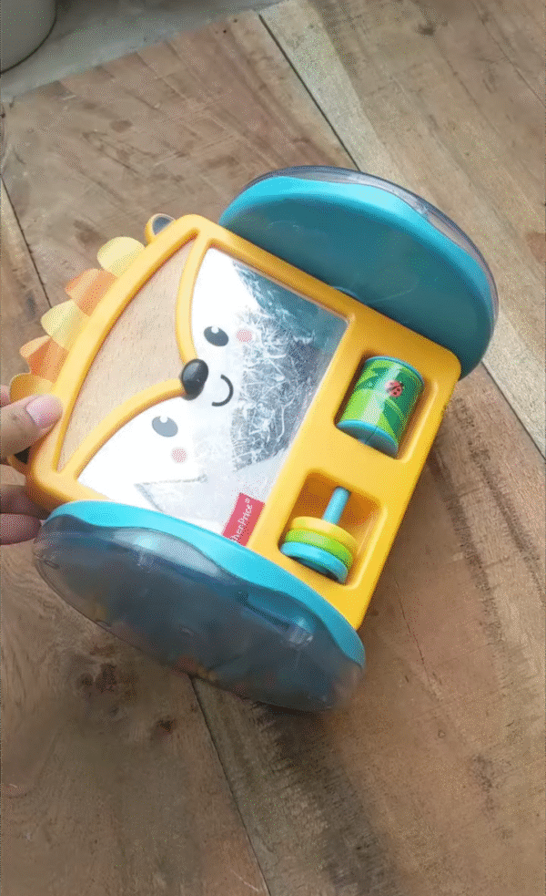 Fisher-Price Play & Crawl Hedgehog Mirror - Image 3