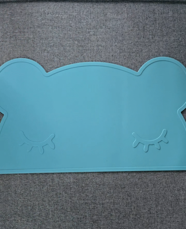 Bear Placemat Blue (silicone placemat) - Image 3