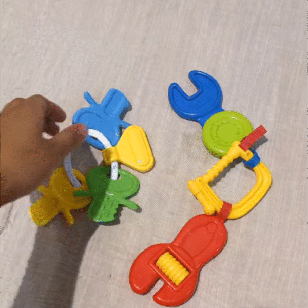 Fisher price tools teether+rattle
