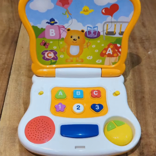Early Learning Teddy Bear Musical Laptop