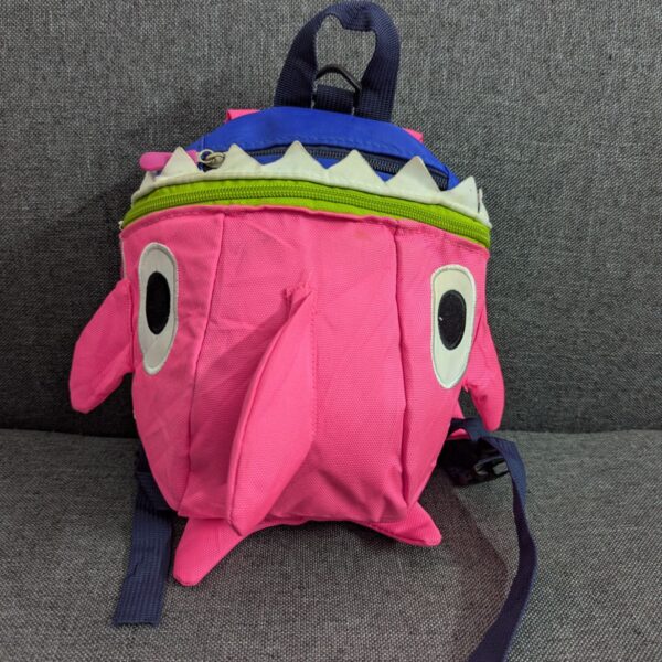 Shark backpack Neon