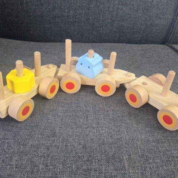 Wooden train