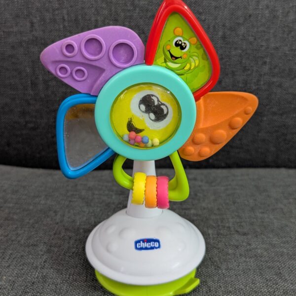 Chicco Will the Pinwheel Highchair Toy Rattle