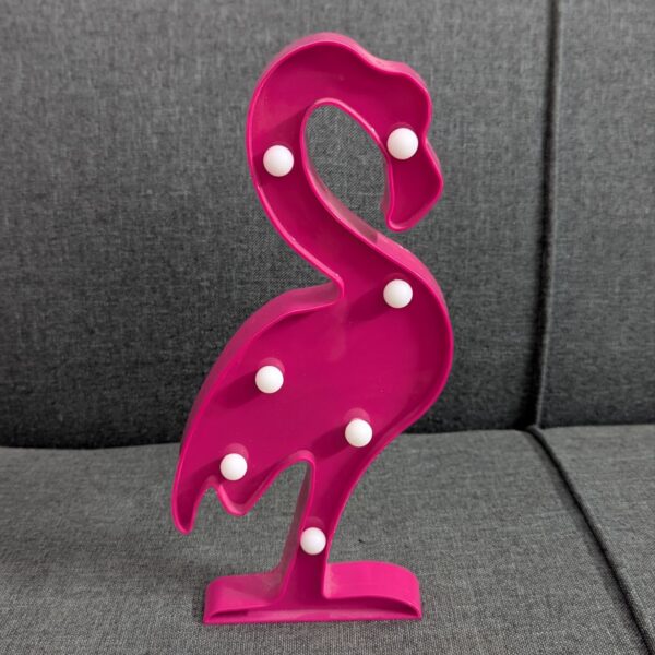 Flamingo led room decor