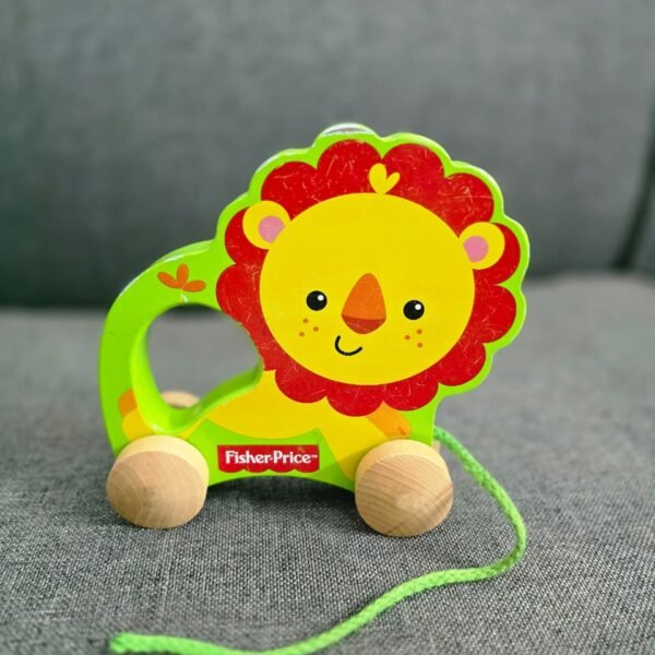 Fisher price lion Pull toy