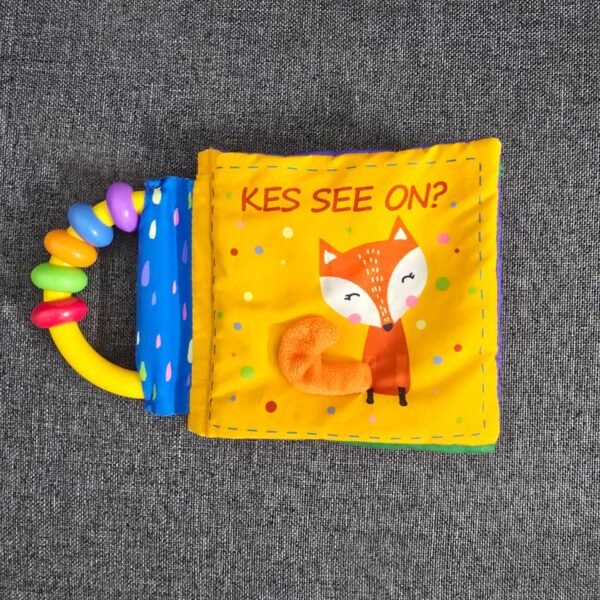 "Kes see on?" soft baby book