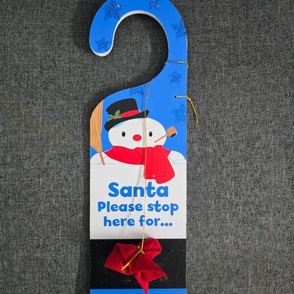 Wooden hanging Christmas